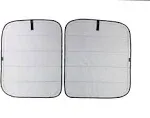 VanEssentials Ford Transit Rear Door Window Covers