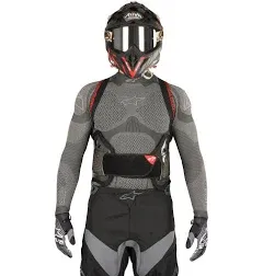 ALPINESTARS Nucleon KR-3 Back Protector Black/Red Large 6504718-13-L