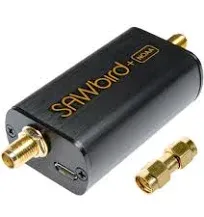 Nooelec SAWbird NOAA - Premium LNA and Saw Filter for Weather Satellite Applications. Ultra-Low Noise Amplifier Module to Capture NOAA (APT) & Meteor M2 Images. 137MHz Center Frequency, 20dB Gain