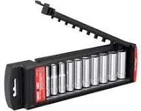 Maxpower 10pcs 1/4" Drive Deep Socket Set