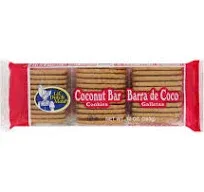 Lil Dutch Maid Coconut Bar Cookies, 10-oz. Packs