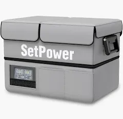 Setpower PT35 12V Portable Fridge Freezer Cheapest Refrigerators Low Watts in the Car