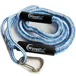 Wavesrx Premium Bungee Dock Line for Boats & PWC - DockingPal | Elastic Mooring Rope Stretches to Absorb Shocks & Prevent Damage to Your Wate