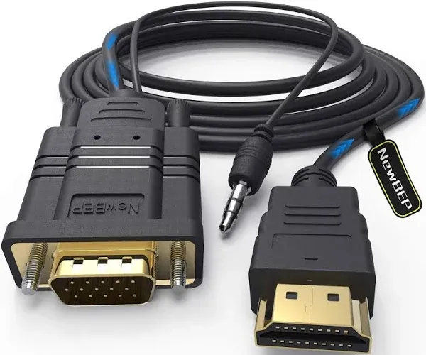 NewBEP VGA to HDMI Adapter Cable