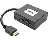 Tripp Lite HDMI to VGA Adapter Converter Splitter