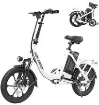 Hoverfly 16" Folding Electric Bike 350W White