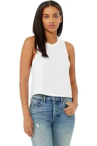 BELLA+CANVAS Women's Racerback Crop Tank