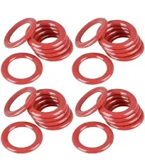 Plastic Carnival Rings - Pack of 24 - 2.5 Inch Rings for Ring Toss - Fun Target 