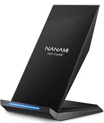 Fast Wireless Charger, Nanami Qi Certified Charger Wireless Charging Stand Compa