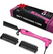 Hair Trends Mini Pink Hot Comb