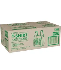 Grocery / Convenience Store Small T-Shirt Carry-Out Bag