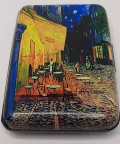 Fine Art Identity Protection Armored RFID Wallet Card Holder, Monet