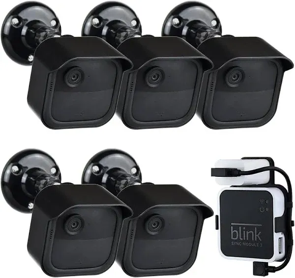 All New Blink Outdoor 4th &amp; 3rd Gen Camera Mount Bracket,5 Pack Full Weather ...