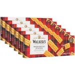 Walker’s All-Butter Shortbread Fingers - 8-Count Box (Pack of 6) - Authentic Shortbread Cookies from Scotland​