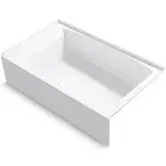 Entity 60" x 36" Alcove Bath with Right Drain