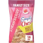 Simply Chex, Strawberry Yogurt Snack Mix, 14 oz Bag (Pack of 2)