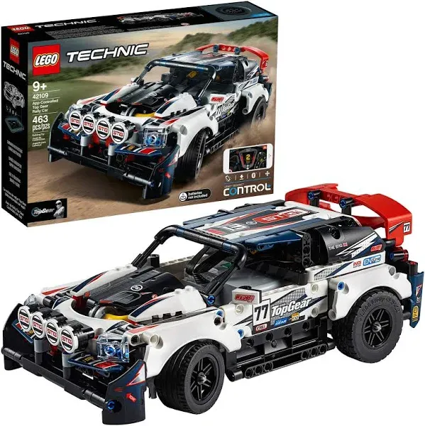 42109 App-Controlled Top Gear Rally Car