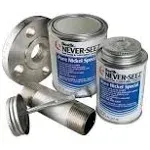 Never-Seez Pure Nickel Special Compounds, 8 oz Brush Top Can