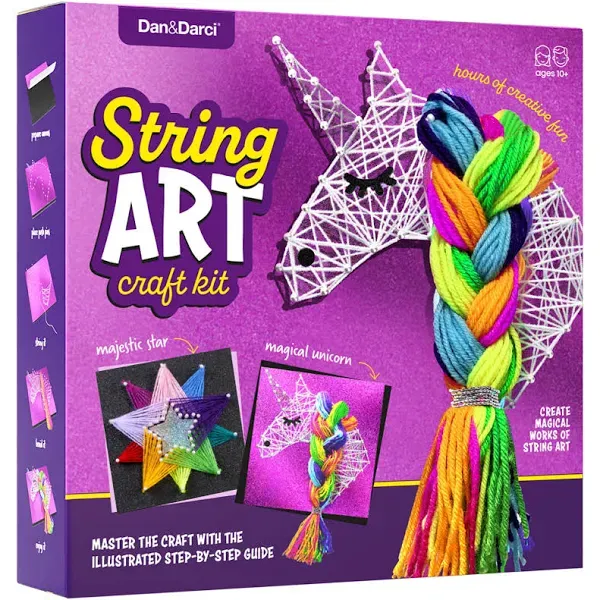  String Art Craft Kit for Kids - Girls Birthday Gifts for Ages 12 Year Old - 