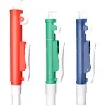 ONiLAB Pipette Pumpset of 3 Lab Pipettes 2ml Blue 10ml Green 25ml