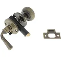 21250-005 Premium Quality Solid Storm Screen Door Latch, Antique Brass