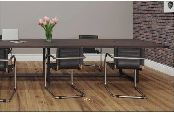 Mirella Conference Table Sitting Height - 8' Southern Tobacco