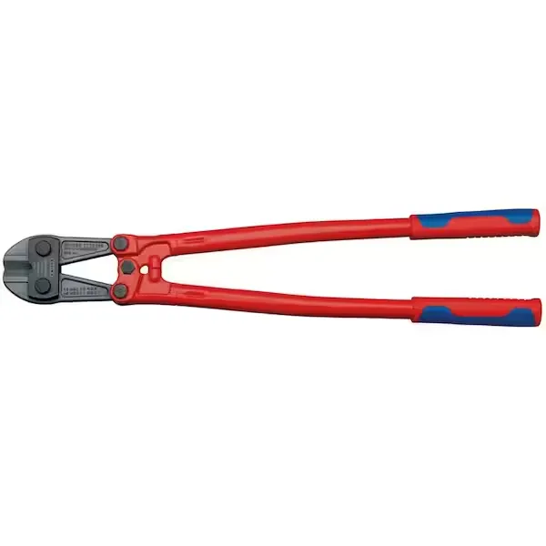 KNIPEX 24 in. Large Bolt and Concrete Mesh Cutters with Multi-Component Comfort Grip, 48 HRC Forged Steel 71 72 610