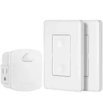 DEWENWILS Wireless Remote Control Outlet Light Switch