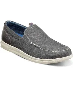 Nunn Bush Men's Brewski Canvas Moc Toe Venetian Slip On