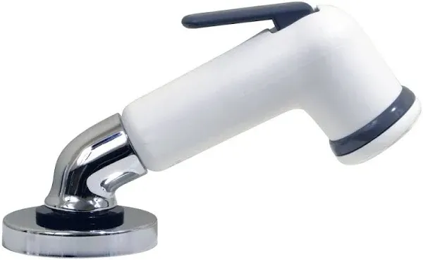 Scandvik Elbow Sprayer - Handle Pull Out - White w/6&#039; Hose 10191P