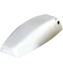 JR Products 10234 Baggage Door Catch - White, Pack of 2