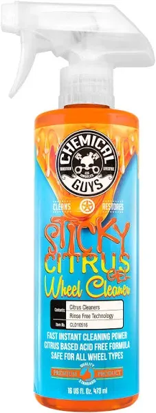 Chemical Guys Sticky Citrus Gel Wheel/Rim Cleaner 16oz