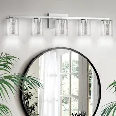 Lightania 5-Light Bathroom Vanity Light Fixtures