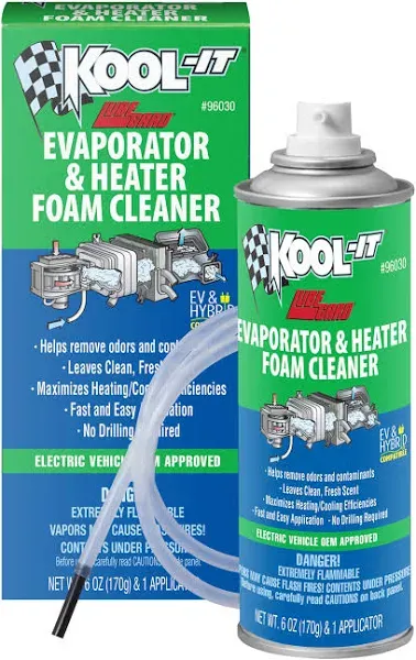 Lubegard Kool-It Evaporator and Heater Foam Cleaner 96030