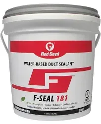 Red Devil F-Seal 181 Fiber Reinforced Water Based Duct Sealant