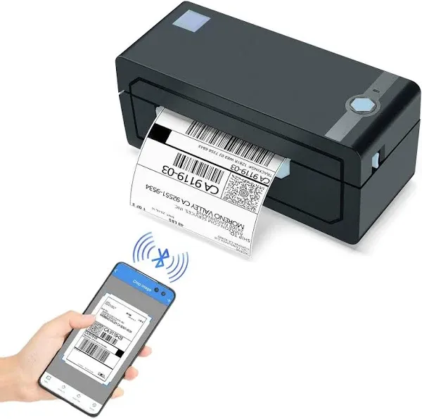 JADENS Bluetooth Thermal 4x6 Shipping Label Printer