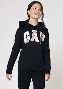 Gap Girls' Logo Pullover Hoodie