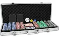 DA VINCI Professional Casino Del Sol Poker Chips Set with Case (Set of 500), ...