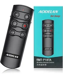 AODELAN RMT-P1BTA Wireless Remote Control for Sony ZV-E10 A7IV A7RV A6400 FX30(F