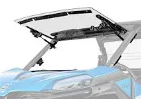 SuperATV CFMOTO ZForce 950 Scratch Resistant Flip Windshield FWS-CF-ZF950-7<wbr/>0