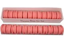 French Macarons - Strawberry, 24 ct