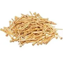 300-Pack 2.75&#034; Bamboo Golf Tees - Durable, Eco-Friendly &amp; Perfect for Golfers 