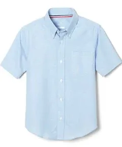 French Toast Boys Short Sleeve Oxford Shirt