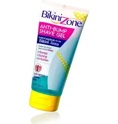 BIKINI ZONE ANTI-BUMP SHAVE GEL - 5.0 FL. OZ. - MADE IN THE USA