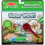 Melissa & Doug - Water Wow! Animal Antics Deluxe Water Reveal Pad