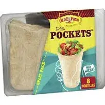 Old El Paso Tortilla Pockets Split pack (8.4 oz, 8 ct)