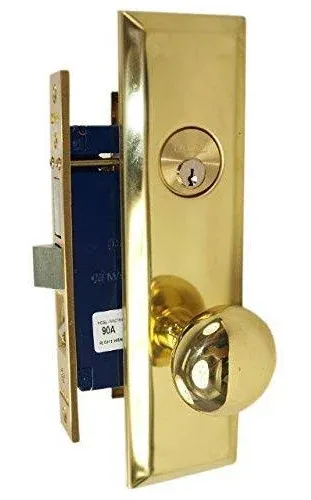 Marks Metro 114A/3 Right Hand Heavy Duty Mortise Lockset