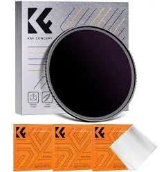 K&F Concept 72mm ND100000 ND Camera Lens Filter,16.6-Stops Fixed Neutral Density Filter with 18 Multi-Layer Coatings (K Series)