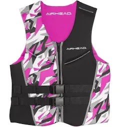 AIRHEAD Pink Camo Womens Neolite Vest S #15003-08-B-PI