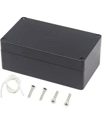 Waterproof Plastic Project Box ABS IP65 Electrical Junction box Enclosure Black